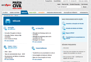 consultar situacao do veiculo