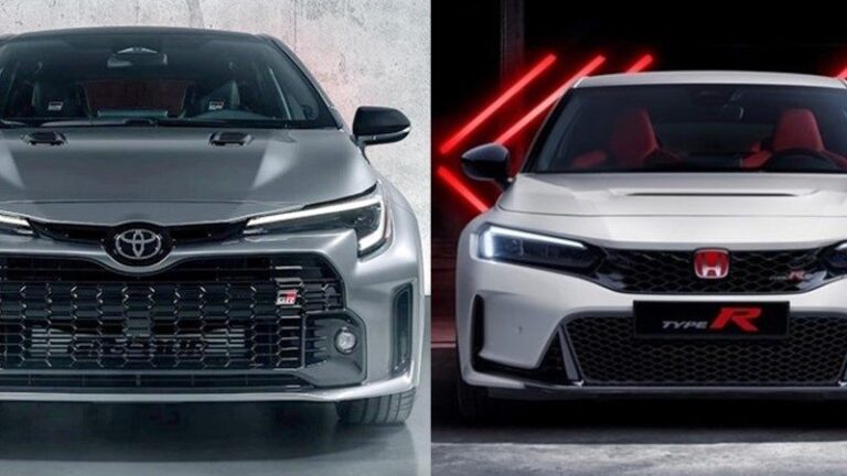 Honda Civic Type R vs. Toyota GR Corolla: Duelo de Esportivos no Brasil