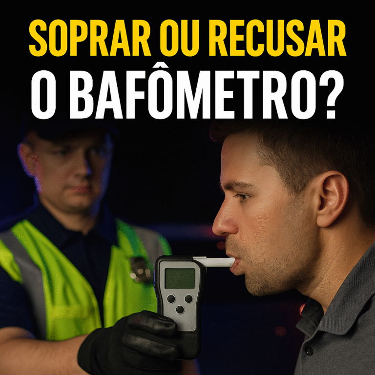 Soprar ou recusar o bafômetro?