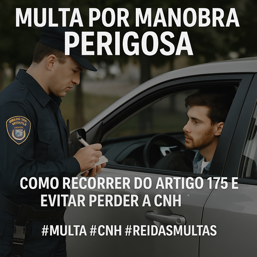 Multa por Manobra Perigosa