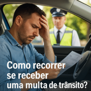 Como recorrer se receber uma multa de trânsito: guia completo para motoristas no Brasil