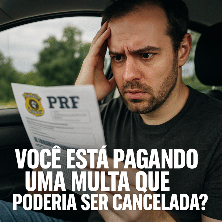 como pagar e recorrer de multa da PRF 2025