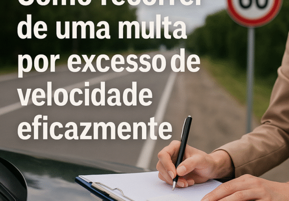 Como recorrer de uma multa por excesso de velocidade eficazmente