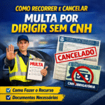 Como Recorrer e Cancelar Multa por Dirigir sem CNH