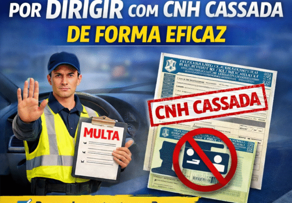 Como recorrer da multa por dirigir com CNH cassada de forma eficaz