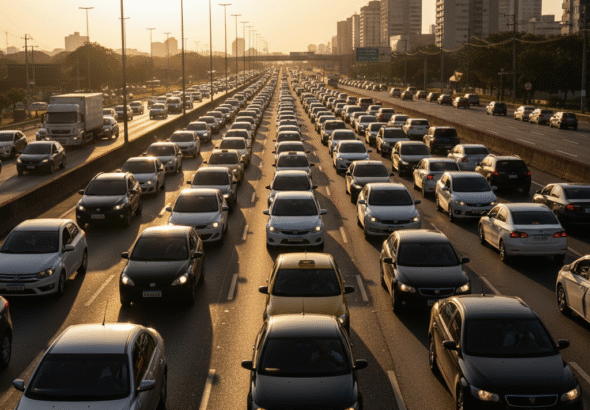 Cuidado: o engarrafamento em São Luís pode impactar sua CNH!
