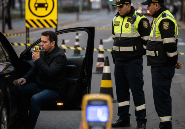 Atenção: Recusar o bafômetro pode suspender sua CNH
