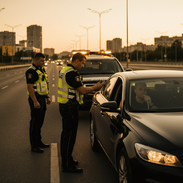 Atenção: Dirigir Sob Efeito de Álcool Pode Levar à Prisão