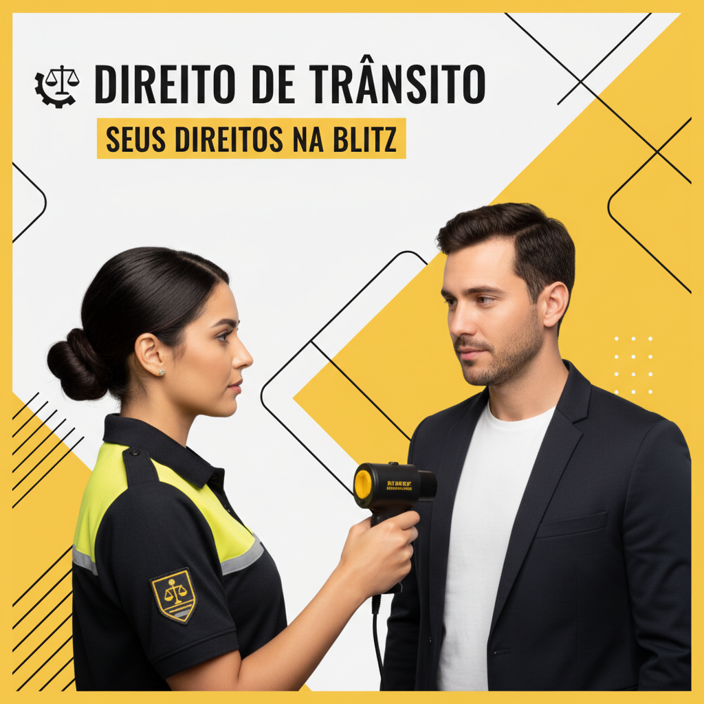 Atenção: Soprando ou não o bafômetro, você pode perder sua CNH!