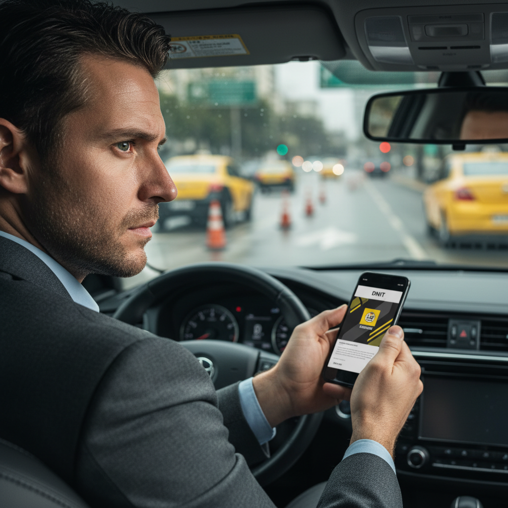 Atenção! Entenda Como as DNIT Multas Podem Colocar sua CNH em Risco