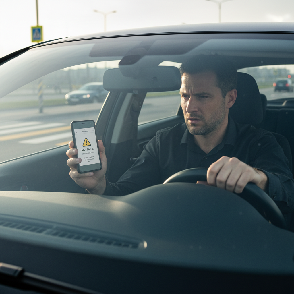 Cuidado: Essa multa de celular pode suspender sua CNH!