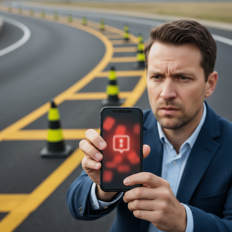 Atenção: Essa multa de Marcas de Canalização pode suspender sua CNH!