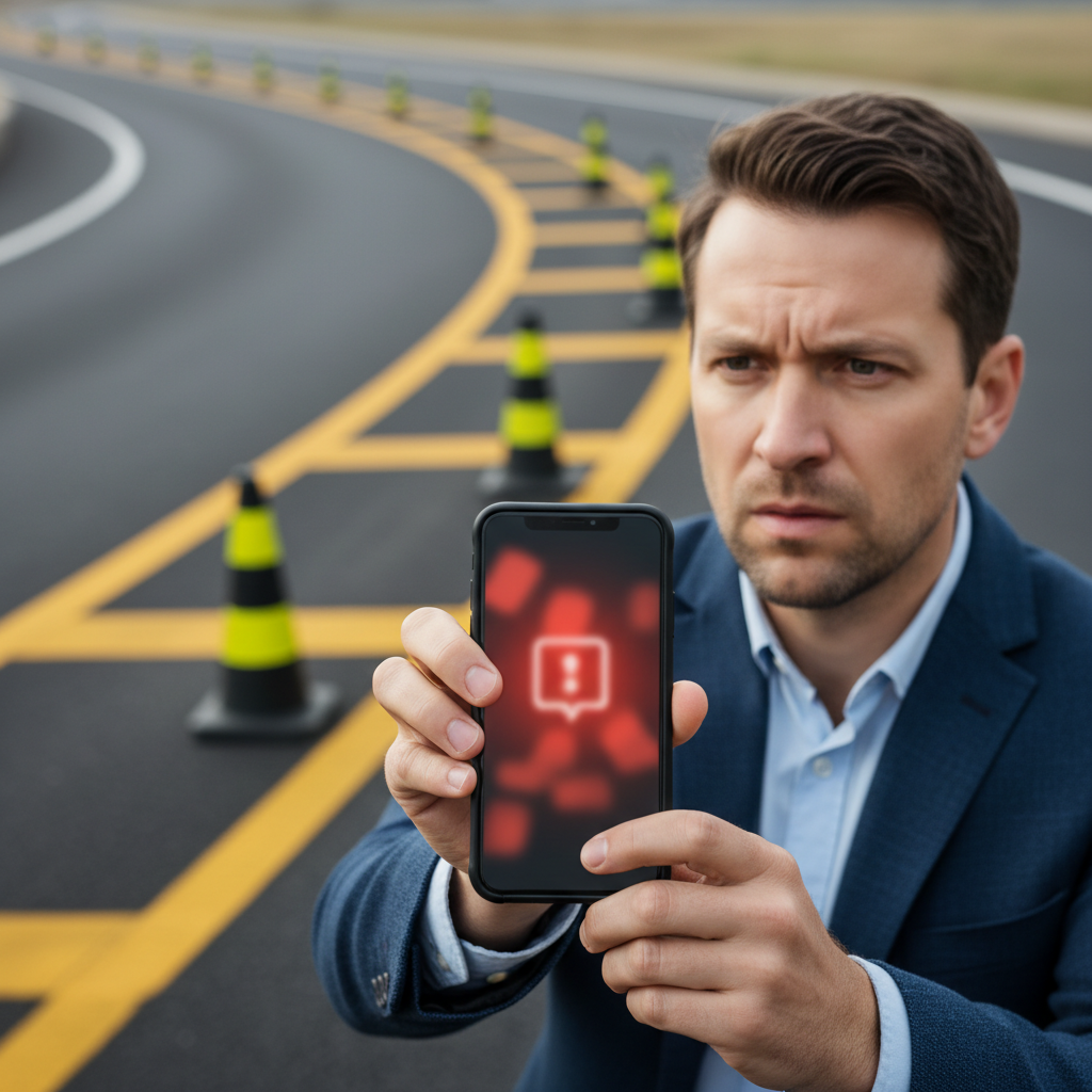 Atenção: Essa multa de Marcas de Canalização pode suspender sua CNH!