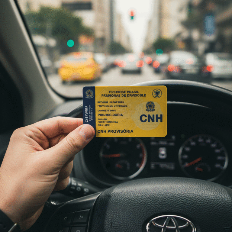 Atenção: O que não pode acontecer com a CNH provisória?