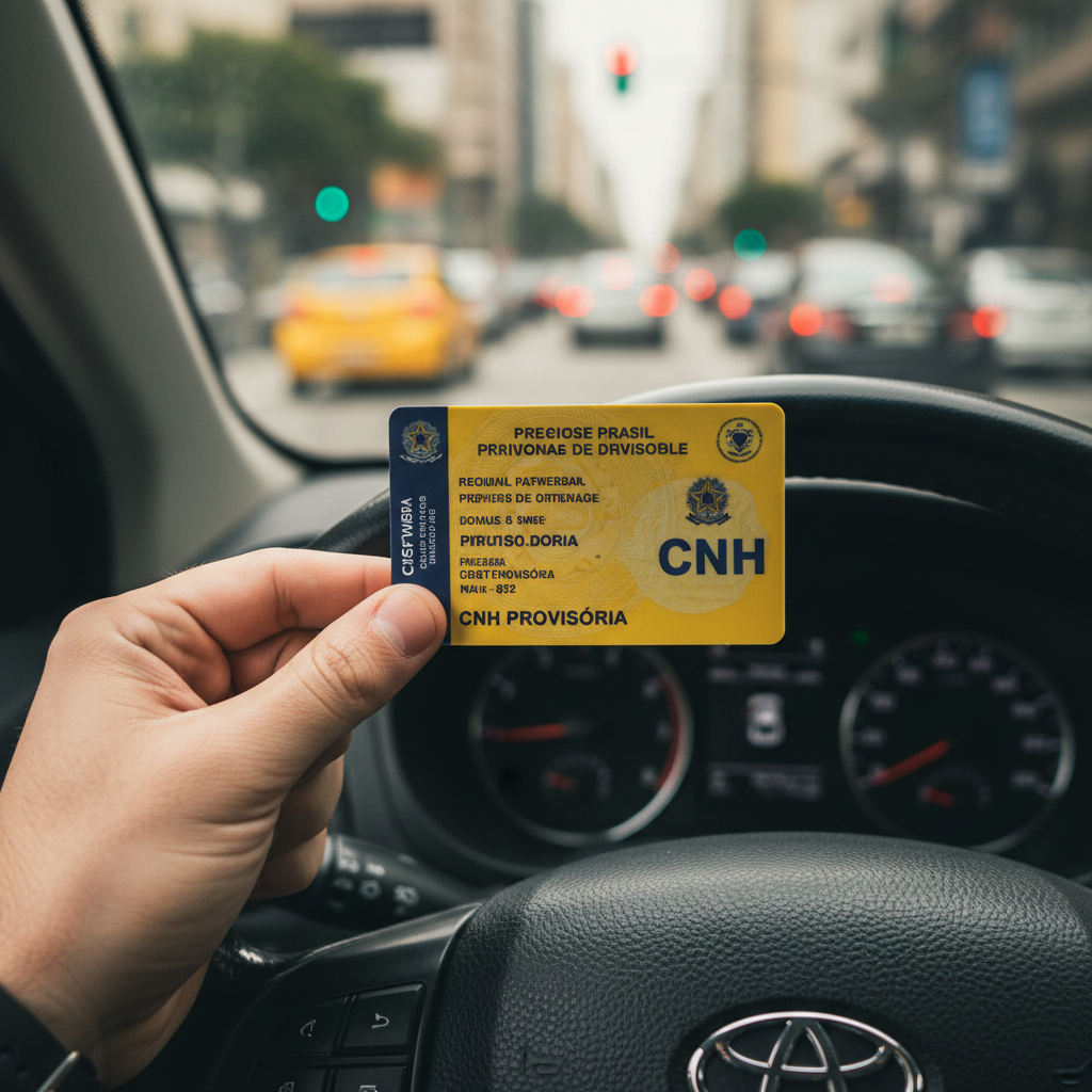 Atenção: O que não pode acontecer com a CNH provisória?