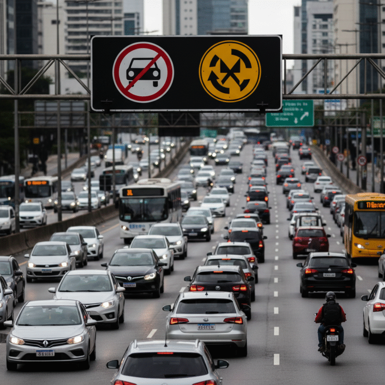 Atenção: Rodízio SP Hoje e Como Isso Pode Suspender Sua CNH