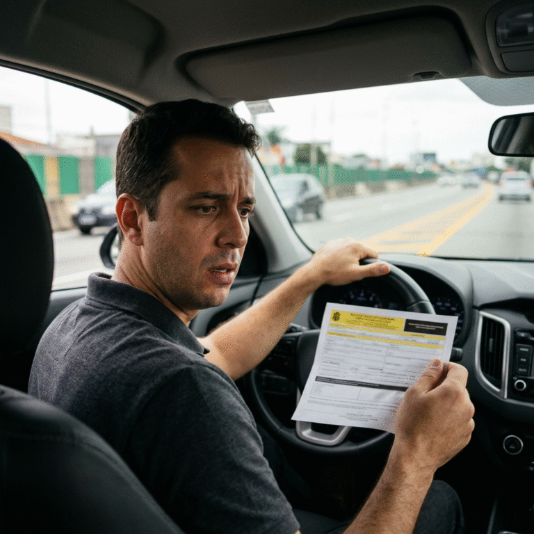 Atenção: Descubra Como Consultar Multas Pela Placa e Evite Problemas na Sua CNH