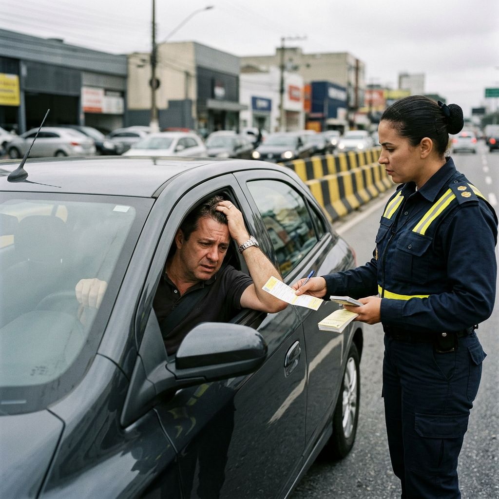 Atenção: Essa multa pode levar à suspensão da sua CNH