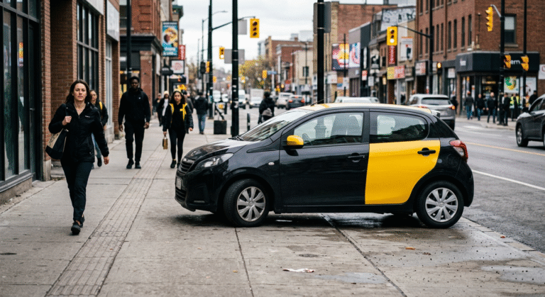 Cuidado! Estacionar sobre uma calçada ou ciclovia é uma infração grave que pode levar à suspensão da sua CNH