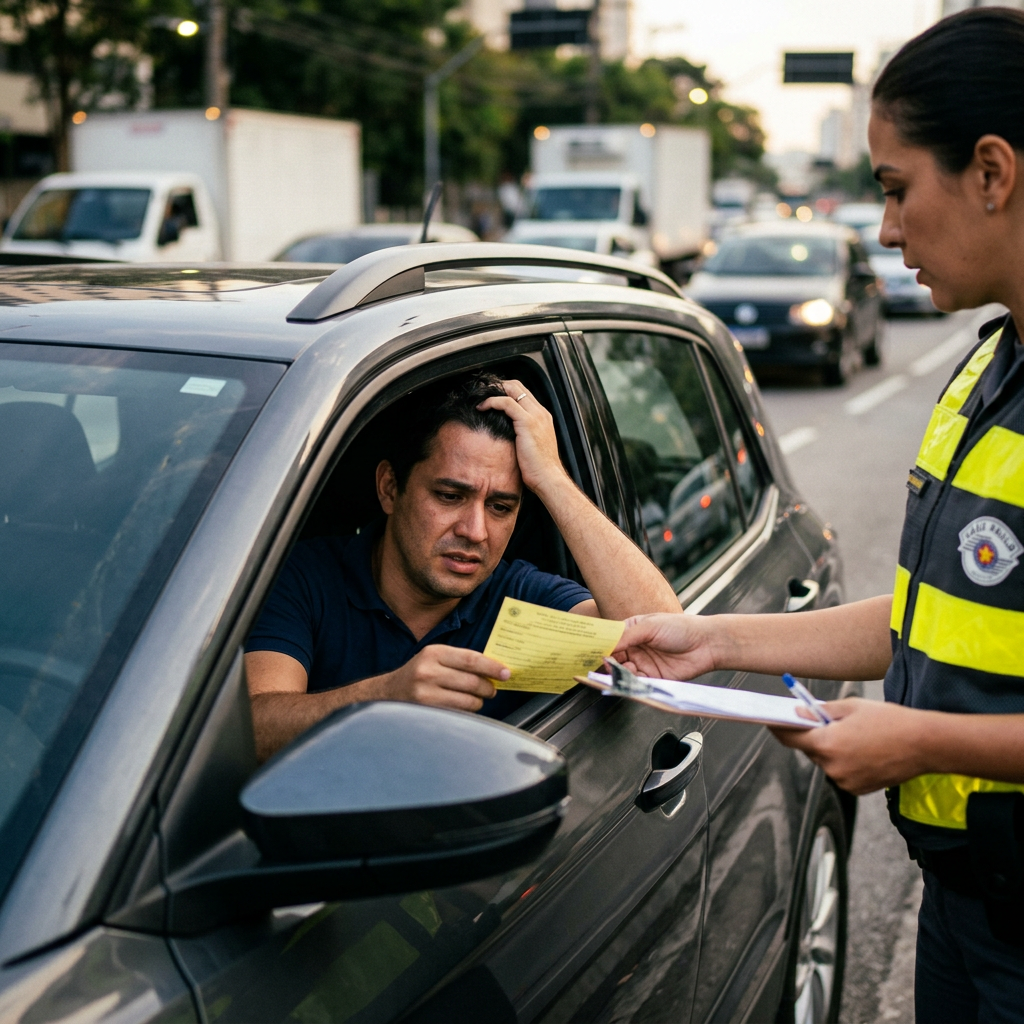 Multa de trânsito chegou: pagar ou recorrer? Veja a melhor escolha