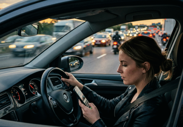 Multa por usar celular: valor atualizado e pontos