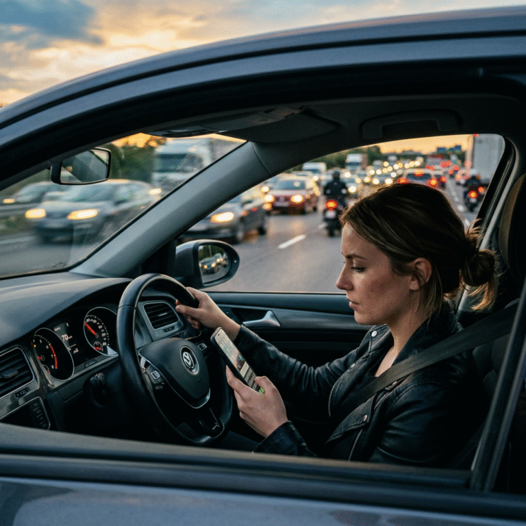 Multa por usar celular: valor atualizado e pontos