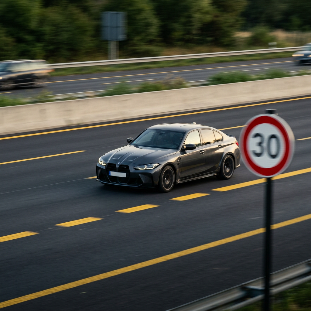 Multa por velocidade entre 20% e 50%: valor atualizado