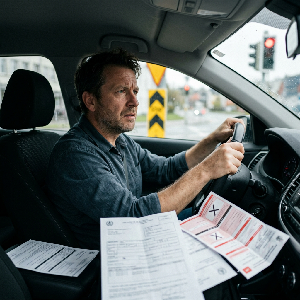 Quantos pontos suspendem a CNH hoje